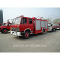 Camion de pompier de réservoir d&#39;eau Dongfeng, camion de pompiers 4x2 en Chine 5t